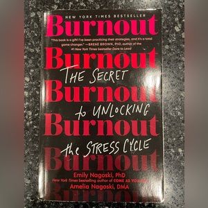 New York Times bestseller!!  “Burnout: the secret to unlocking the Stress Cycle”